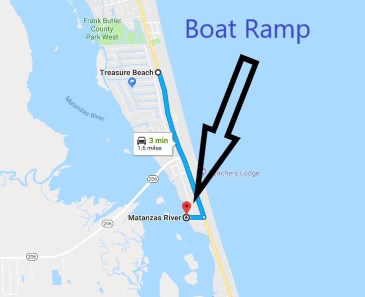 Canal Home Dock Walk To Beach Kayaks Sup Fishing Saint Augustine Exterior foto