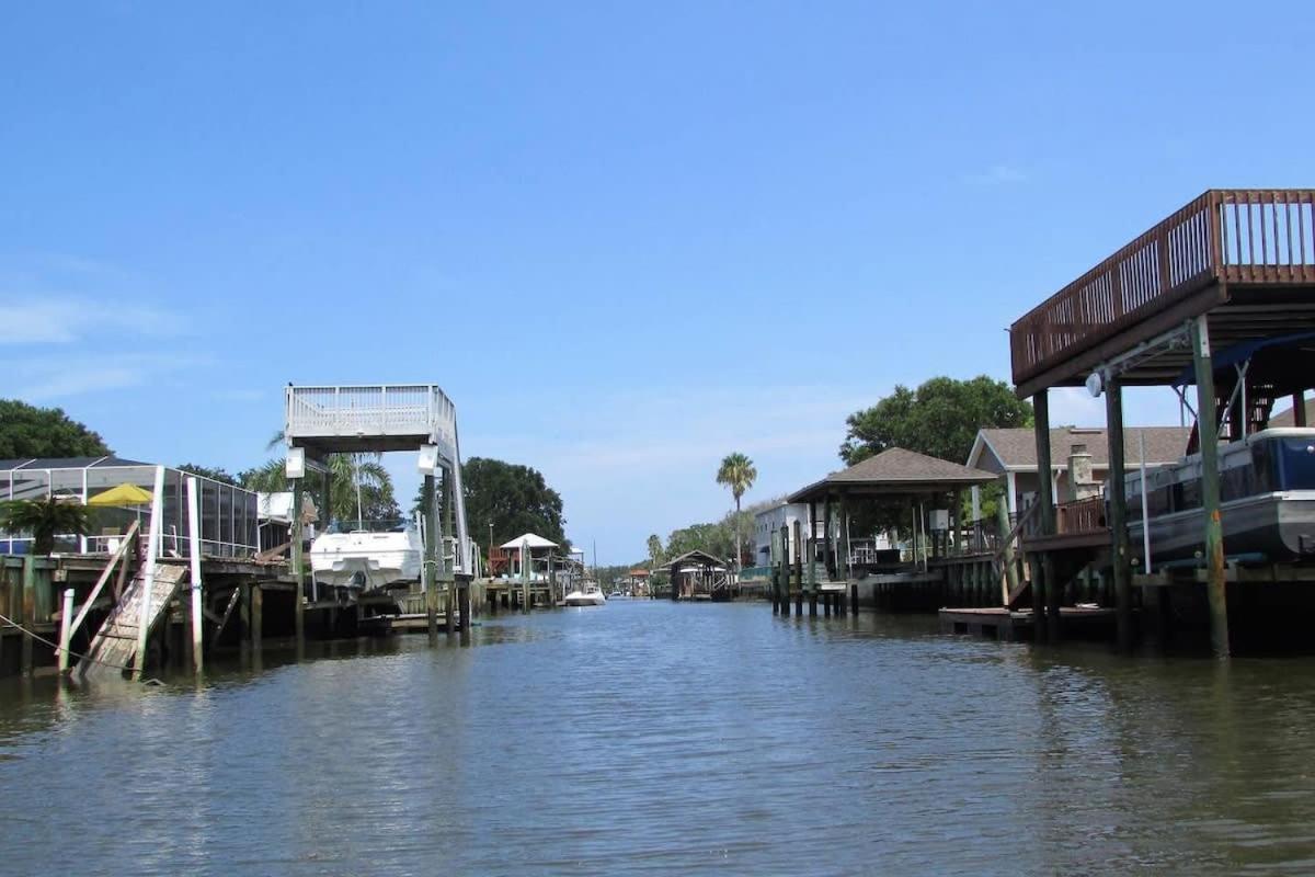 Canal Home Dock Walk To Beach Kayaks Sup Fishing Saint Augustine Exterior foto