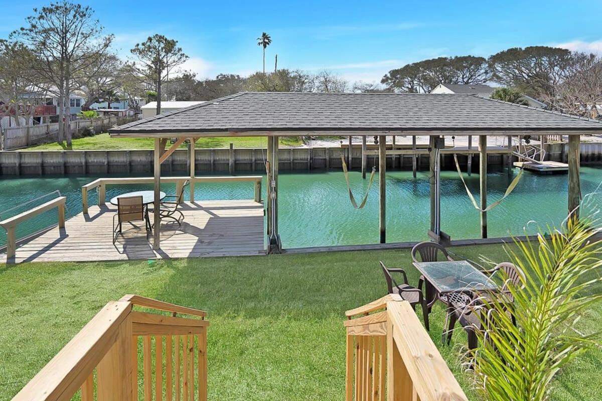 Canal Home Dock Walk To Beach Kayaks Sup Fishing Saint Augustine Exterior foto